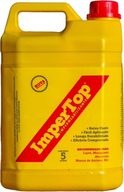 ImperTop impermeabilizante balde de 5 litros em fundo branco